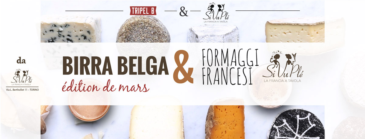 Foodpairing birra belga e formaggi francesi